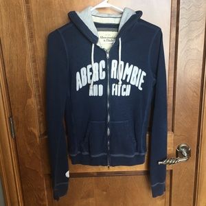 Abercrombie & Fitch Zip-Up Sweatshirt